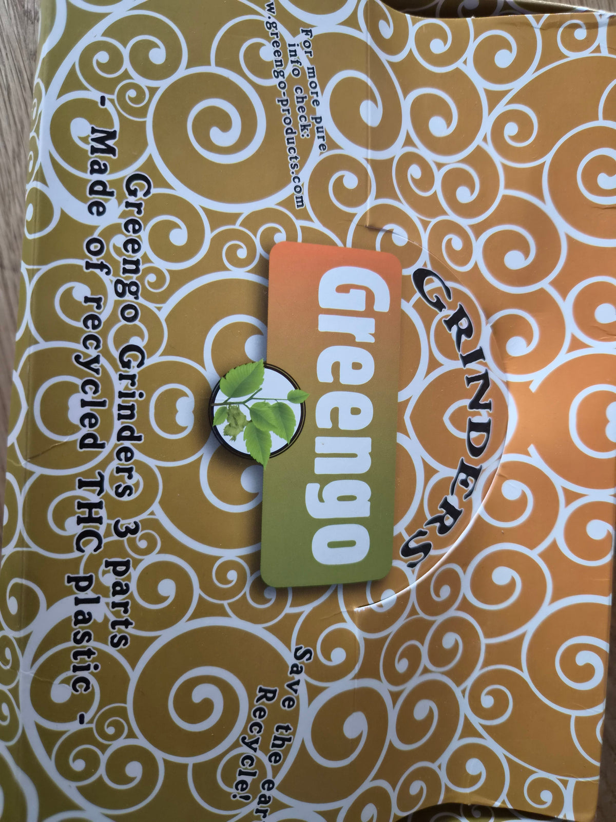 Greengo THC Recycled Plastic Grinder