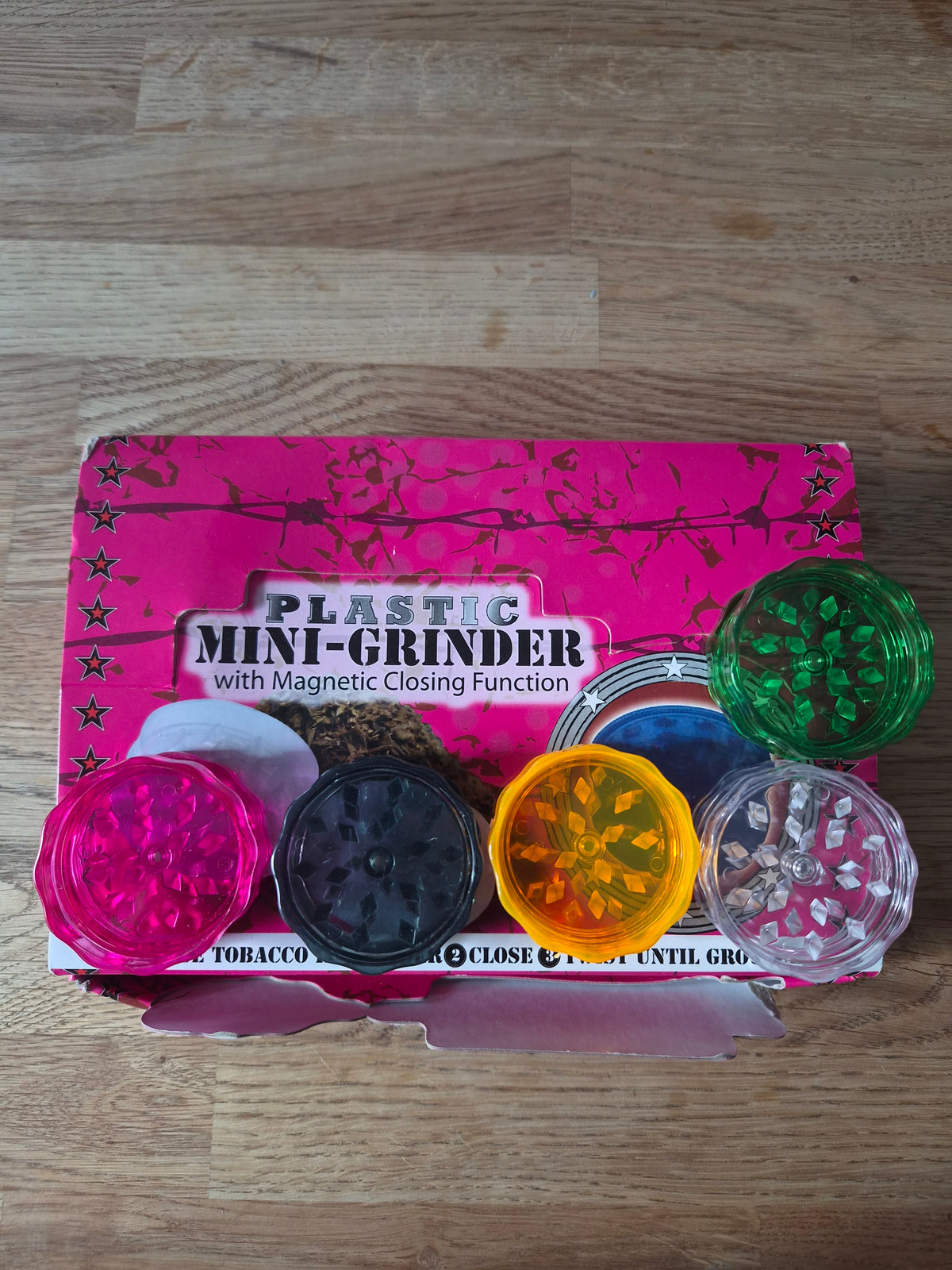 2 Piece Plastic Grinder-45mm